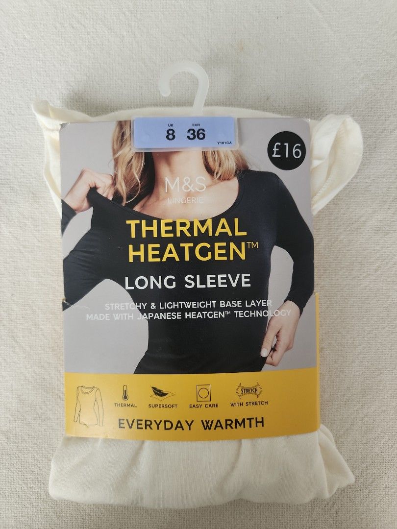 Buy Ladies Marks & Spencer Heatgen Long Sleeve Lightweight Thermal