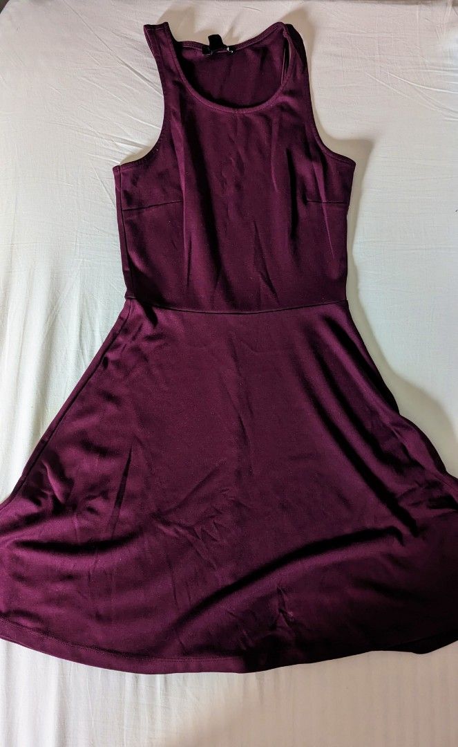 Maroon summer dress new arrivals