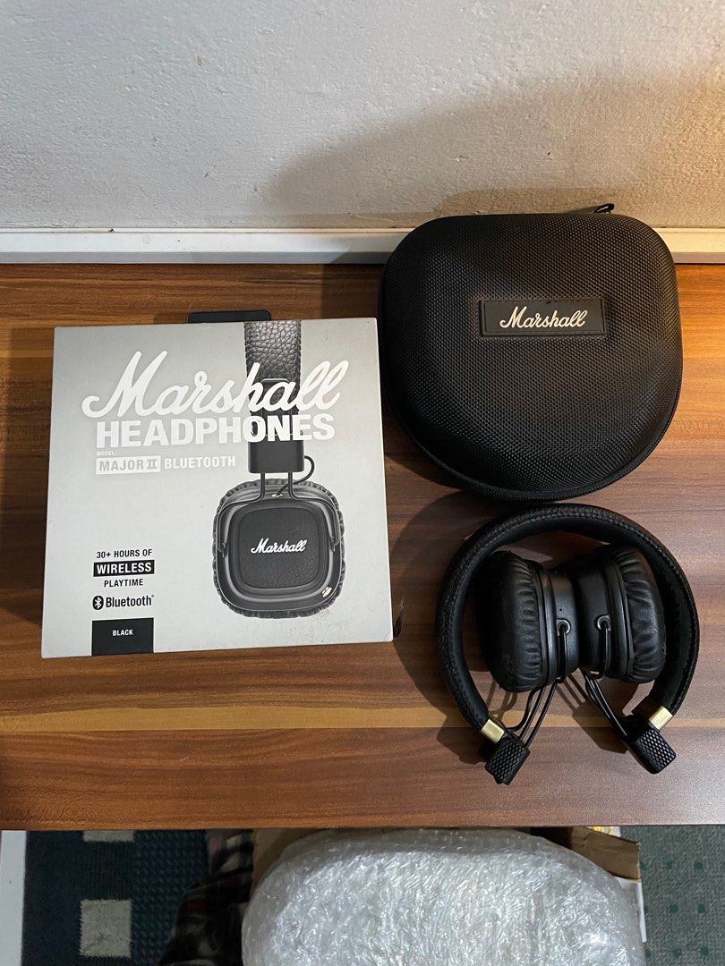 Marshall Major II 2 Bluetooth Original, Elektronik, Audio di Carousell