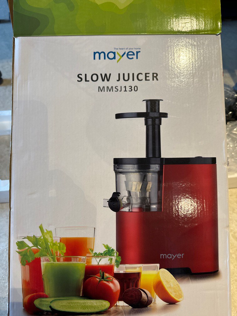 Mayer Slow Juicer, TV & Home Appliances, Kitchen Appliances, Juicers