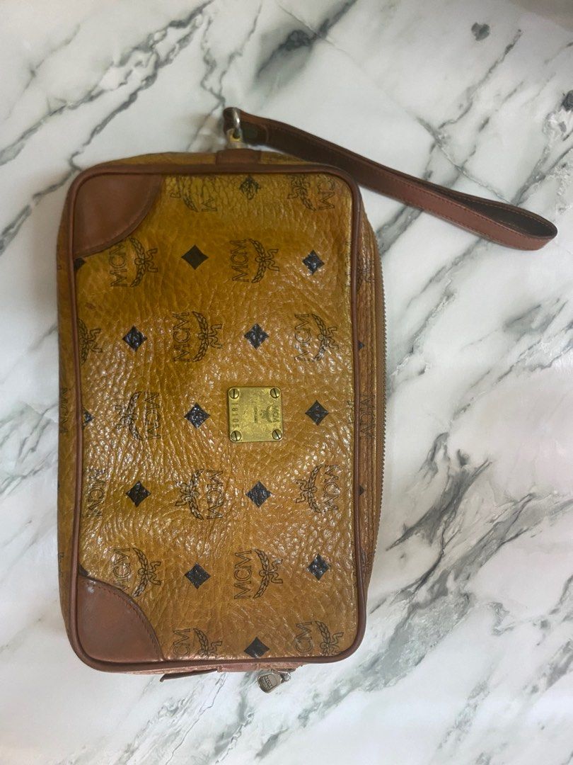 Mcm sales clutch purse
