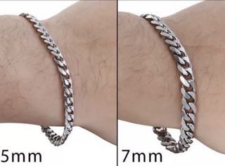 Dior Men's Italic Chain Link Bracelet