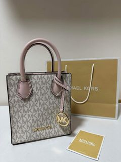 💯ORIGINAL MICHAEL KORS MERCER MEDIUM BROWN, Luxury, Bags & Wallets on  Carousell