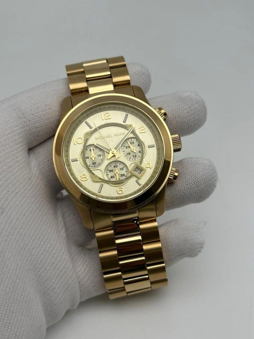 Michael Kors Runway Chronograph Men s Watch MK8077 Luxury