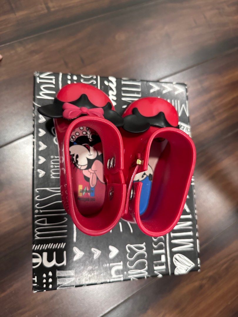 Mini Melissa Rain Boots US 7 Babies Kids Babies Kids Fashion