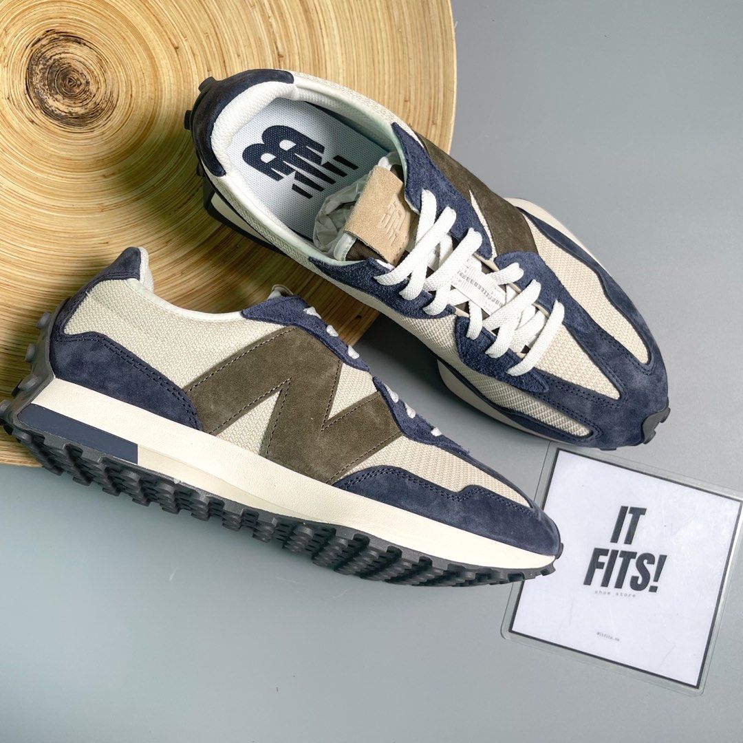 New balance discount 327 kaki beige