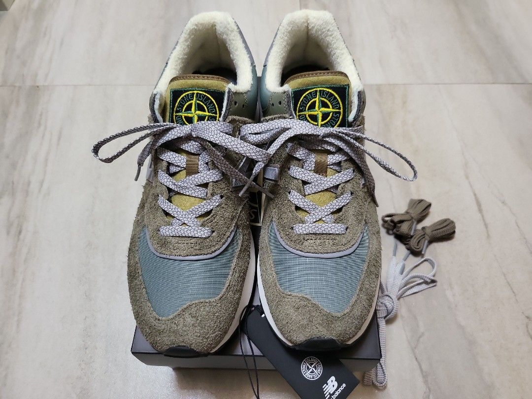 New Balance Stone Island U574LGST 574, 男裝, 鞋, 波鞋- Carousell