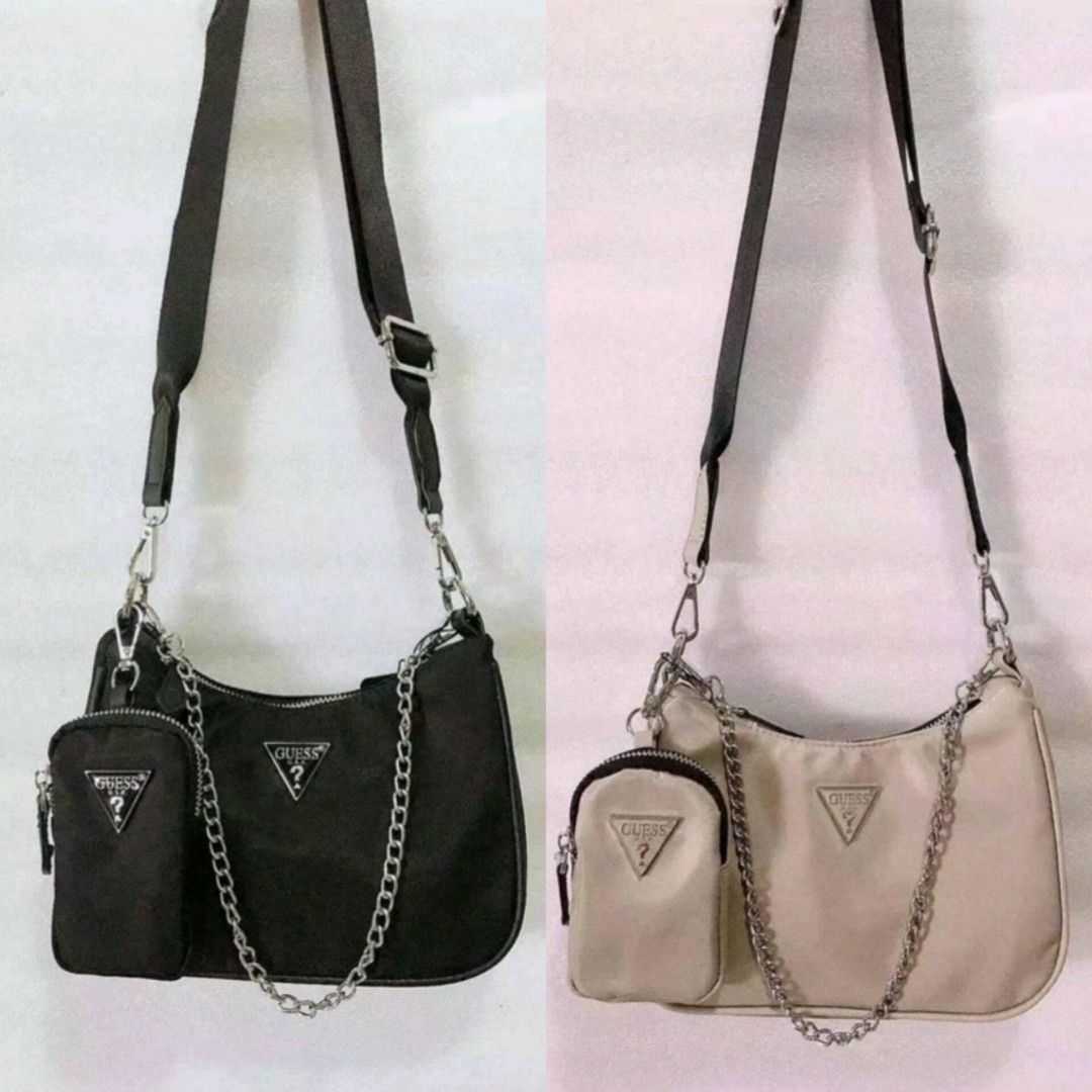 NEW GUESS SHOULDER BAGS ORIGINAL UKURAN 22X 5.5 X 14.6 CM HARGA NETT