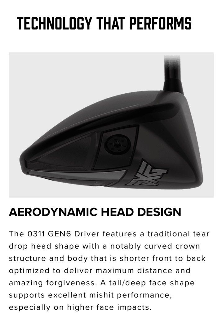 NEW PXG GEN6 Driver 0311XF / 0311 (7.5/9/10.5/12deg) [FREE Premium