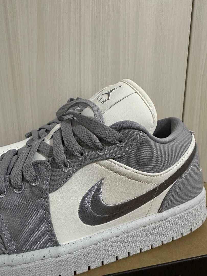 Nike Air Jordan STEEL GREY SAIL WHITE Size US9.5 Women s