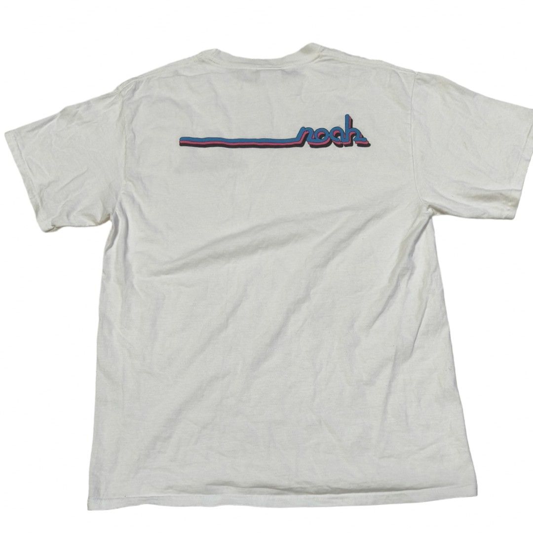 NOAH Cursive Script Mullet Type Tee, Men's Fashion, Tops & Sets