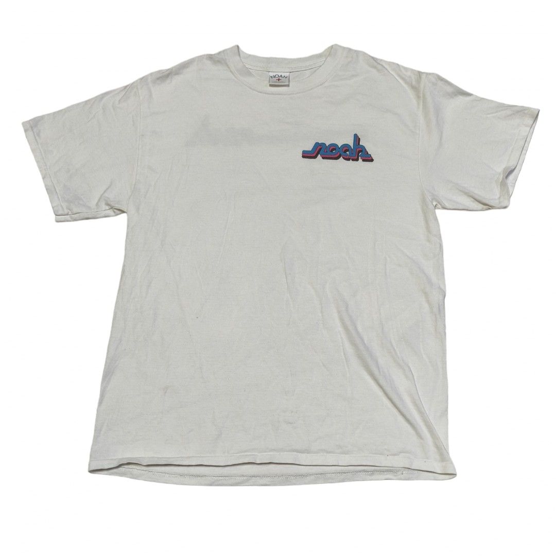 NOAH Cursive Script Mullet Type Tee, Men's Fashion, Tops & Sets