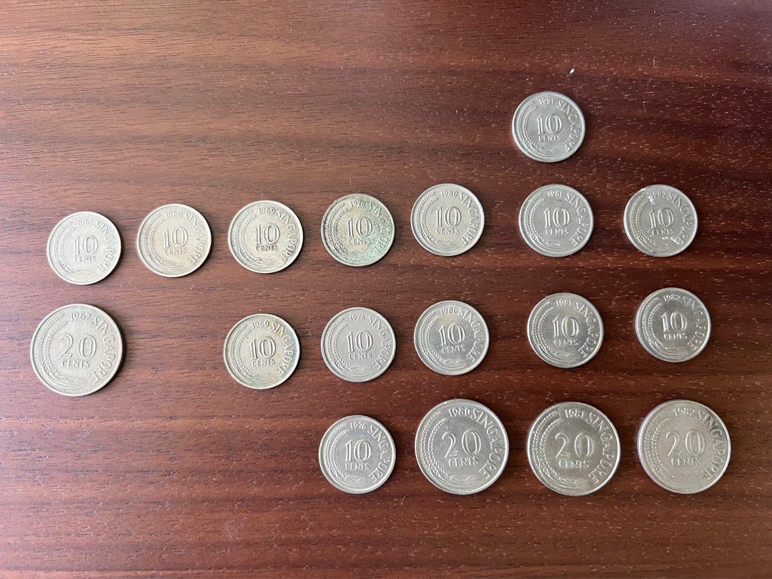Old Singapore Coins 1967 1968 1969 Hobbies Toys Memorabilia old-singapore-coins-1967-1968-1969-hobbies-toys-memorabilia