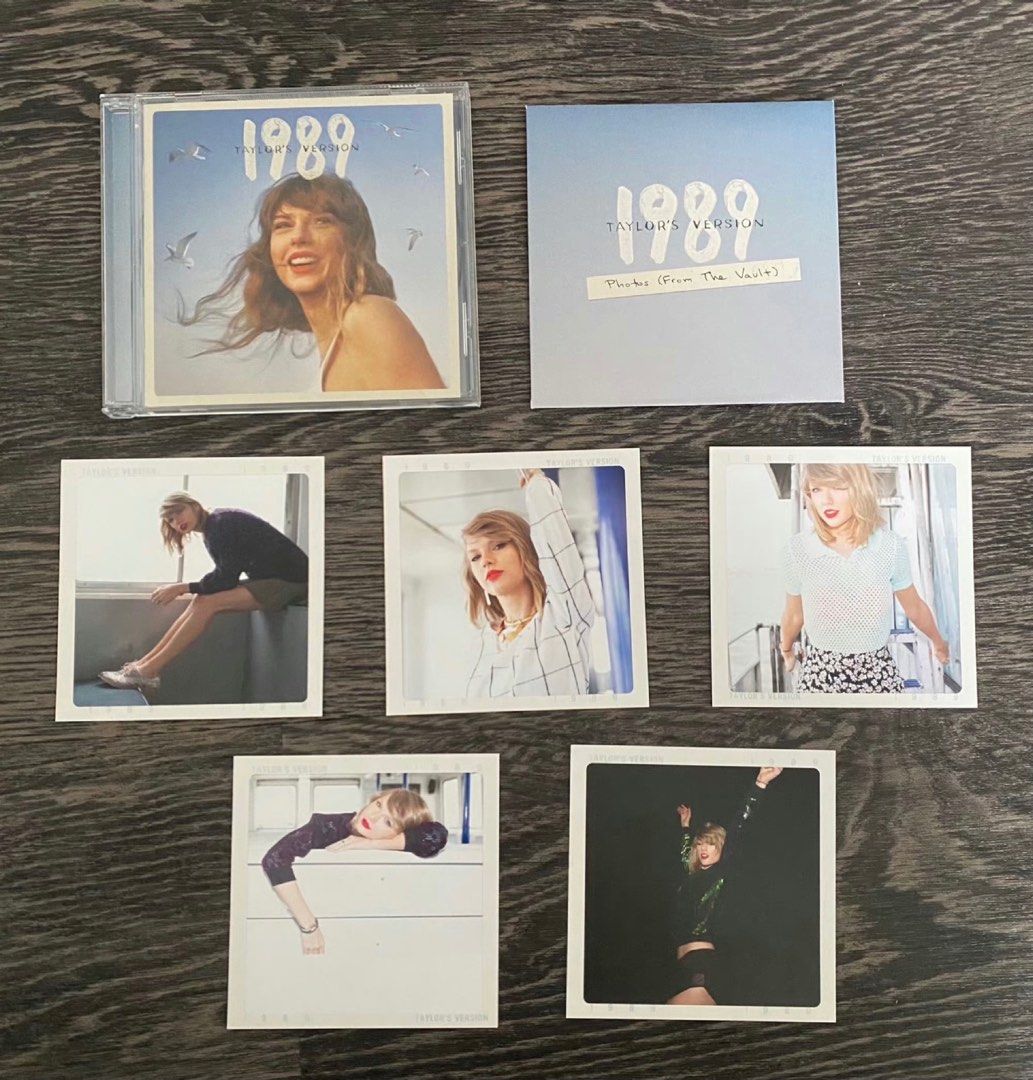 On the way - Taylor swift 1989 Taylor's version deluxe CDs with