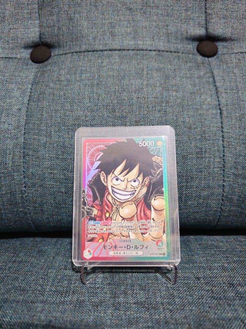 OP 01 TCG Luffy Leader AA, Hobbies & Toys, Toys & Games on Carousell