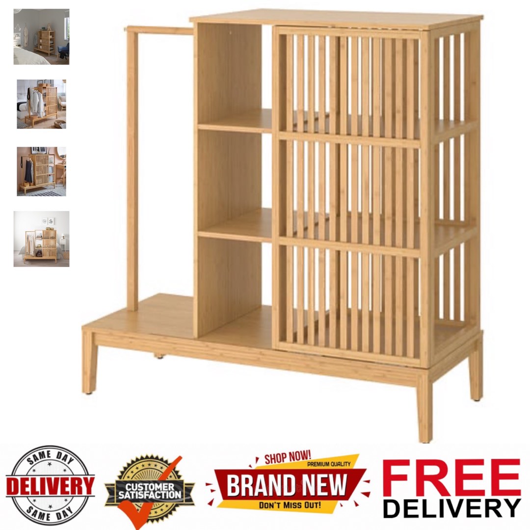 Ikea 2025 bamboo wardrobe
