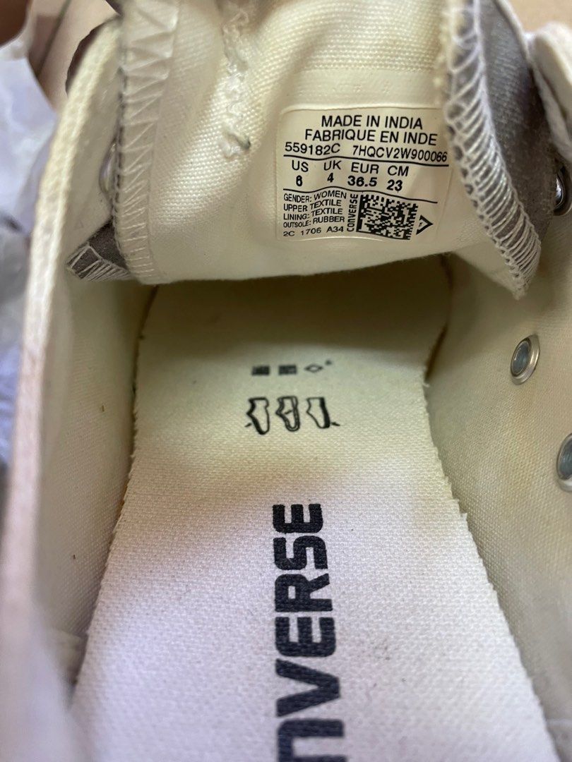 Converse outlet white india