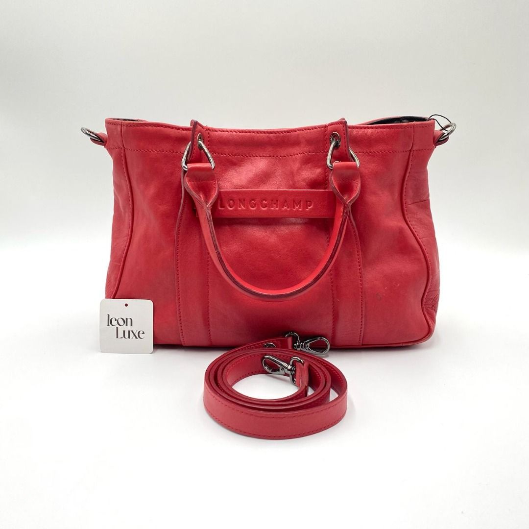 Longchamp best sale 3d rouge