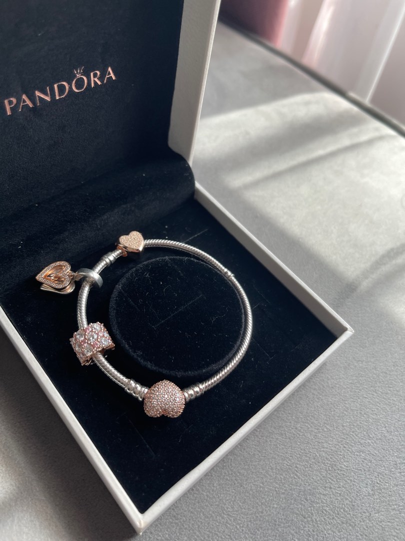 Moments Silver Bracelet with Pandora Rose Clasp 580702 – Jessop Jewellers