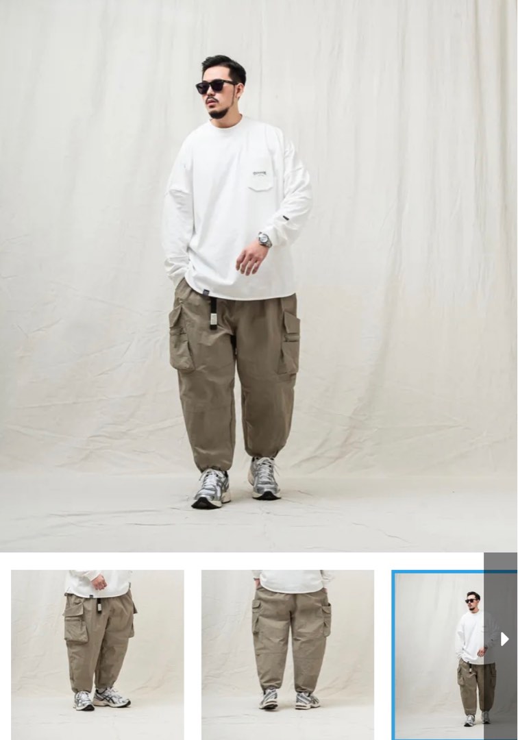 Persevere cargo pants size L, 男裝, 褲＆半截裙, 運動褲- Carousell