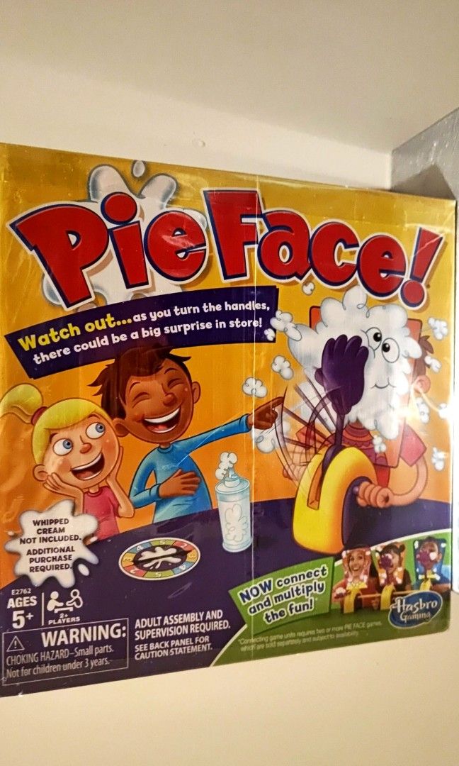 Pie Face Hasbro Gaming Hobbies Toys Toys Games on Carousell
