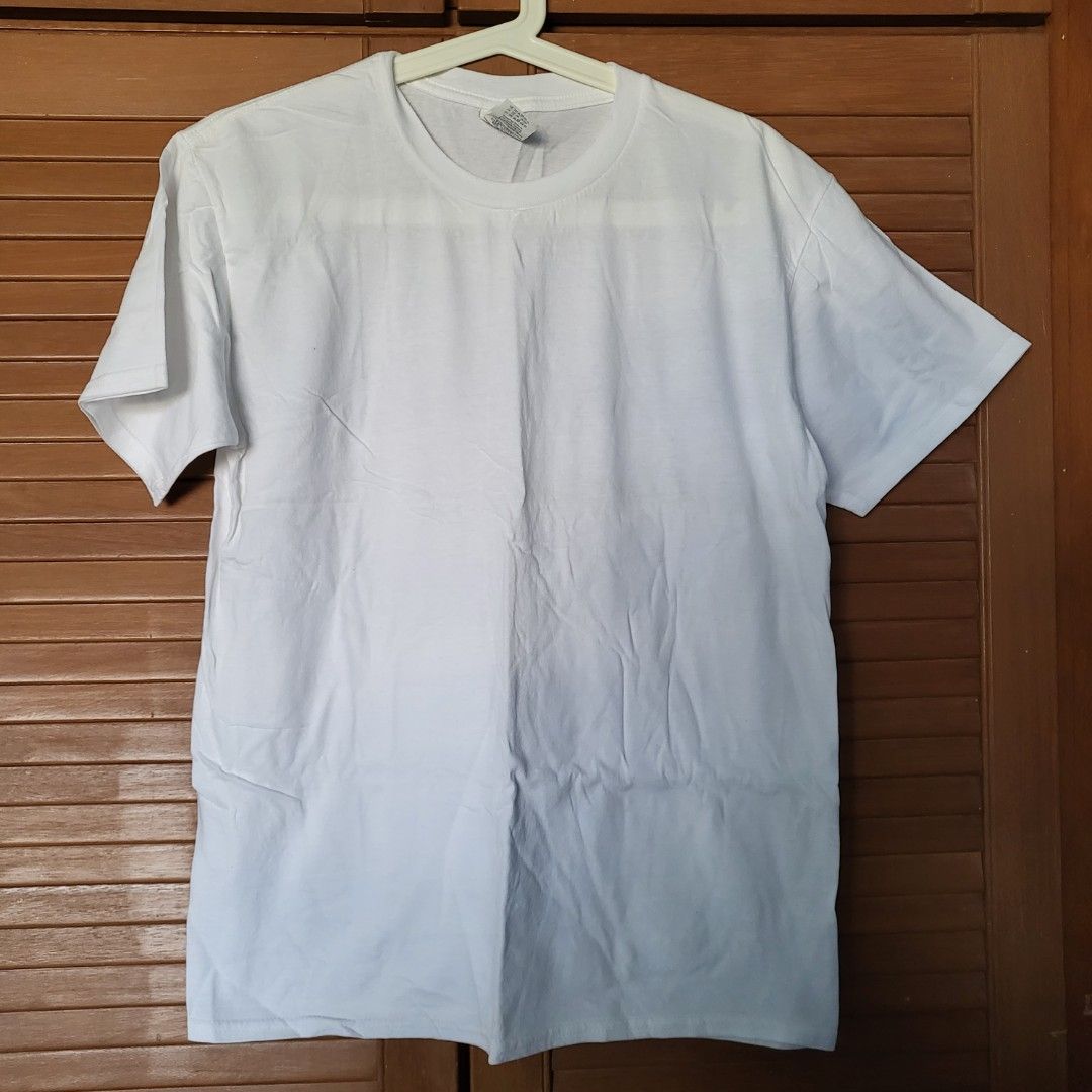 gildan plain white t shirts