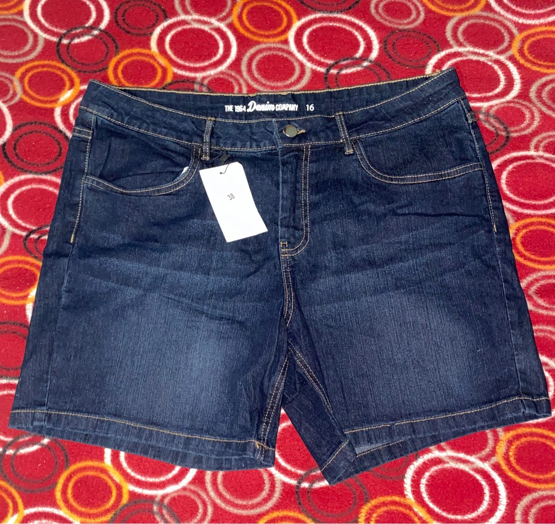 Plus Size Maong Denim Tokong Strechable Size 38 40 Womens Fashion Bottoms Shorts On Carousell 5237