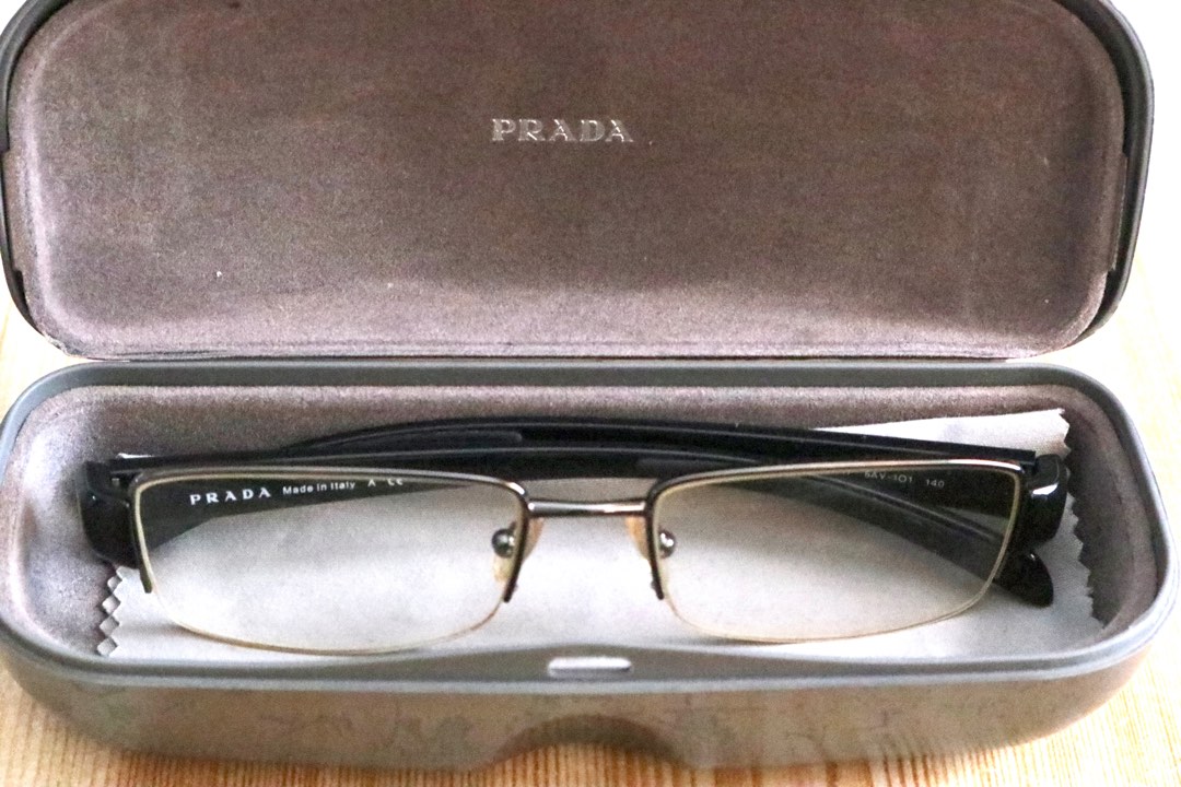 Prada Reading Glasses Unisex, Men's Fashion, Watches & Accessories