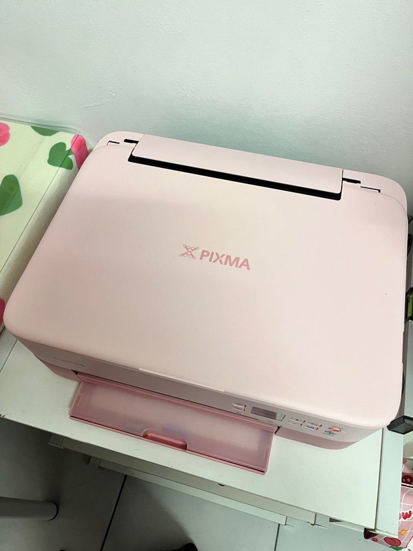 Printer Pink Canon TS5370a Wireless, Computers & Tech, Printers ...
