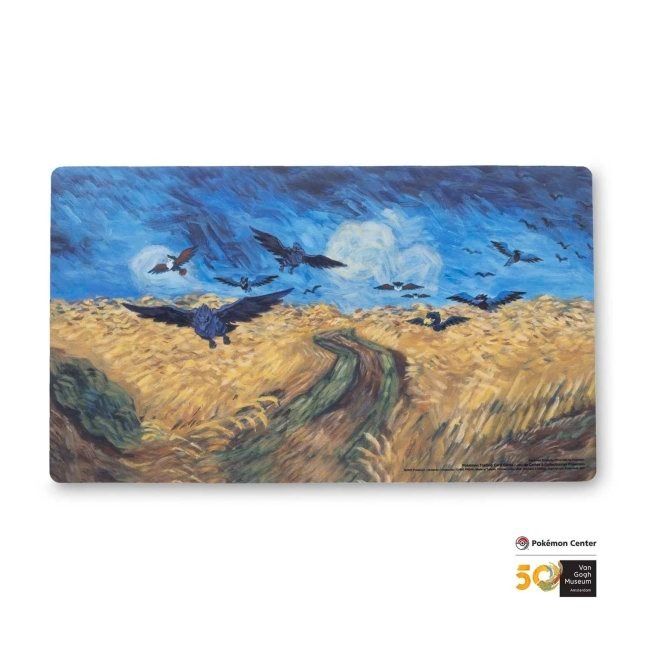 Pokemon Center x Van Gogh Museum Corviknight Wheatfield Crows Card