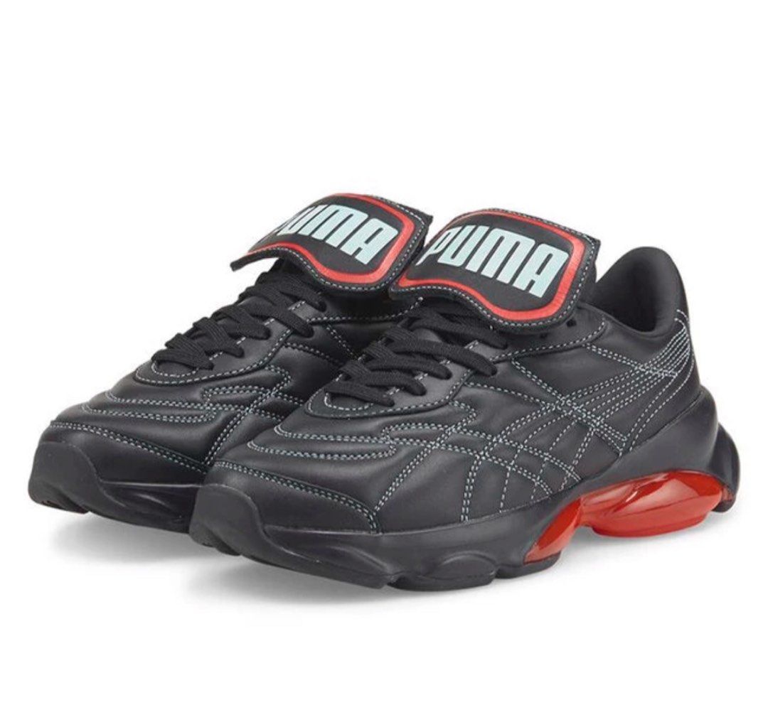 PUMA x DUA LIPA Cell Dome King Sneakers Black and Red