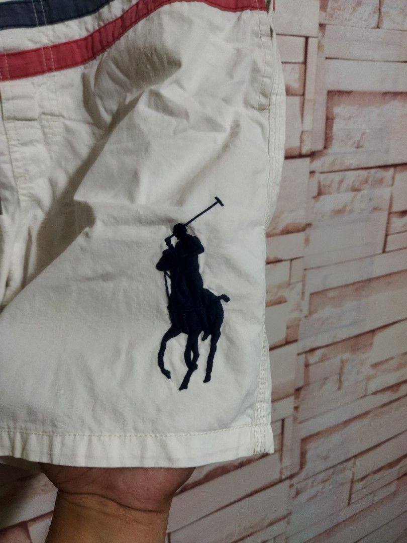 Polo shorts with store the big horse