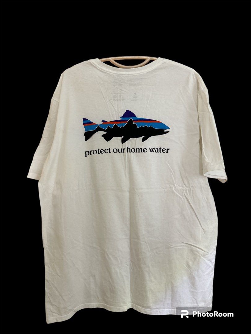 RARE Authentic Patagonia protect our home water tee shirt, Men's Fashion,  Tops & Sets, Tshirts & Polo Shirts on Carousell