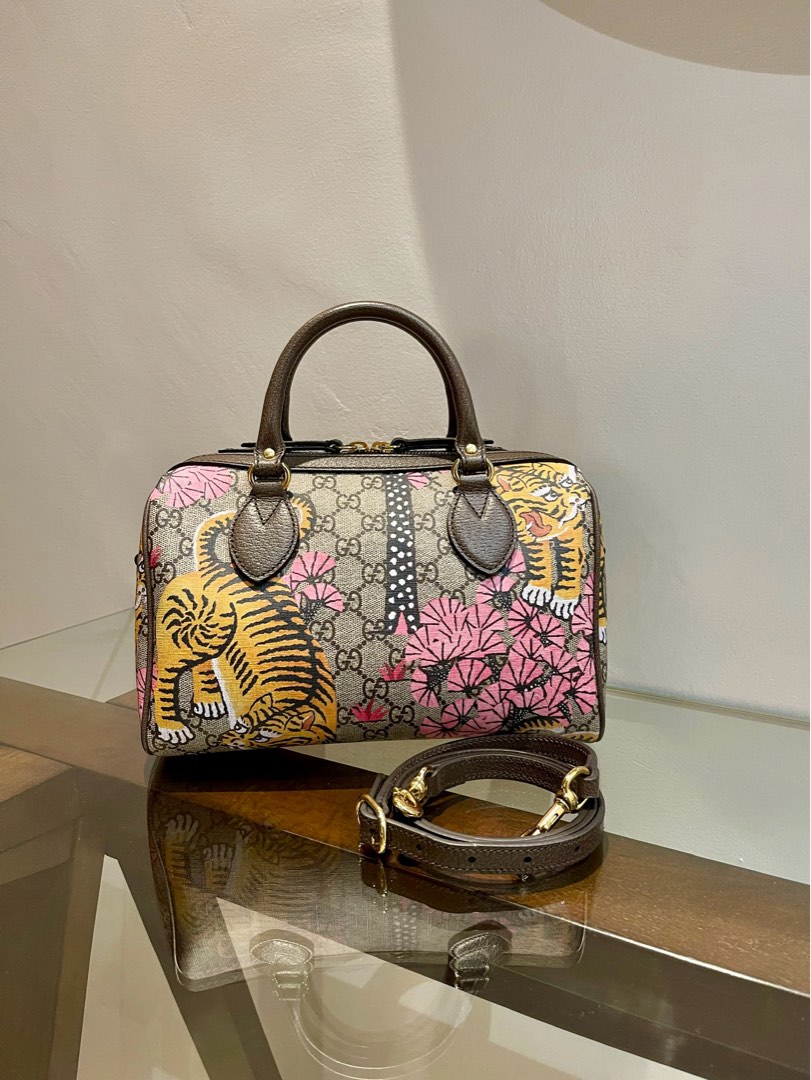 RARE Gucci Bengal Boston bag