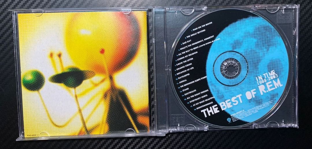 R.E.M. - In Time The Best Of R.E.M. 1988-2003 (CD, EU, 2003) DCG30, Hobbies  & Toys, Music & Media, CDs & DVDs on Carousell