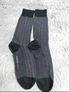 Renoma Black Plain Socks