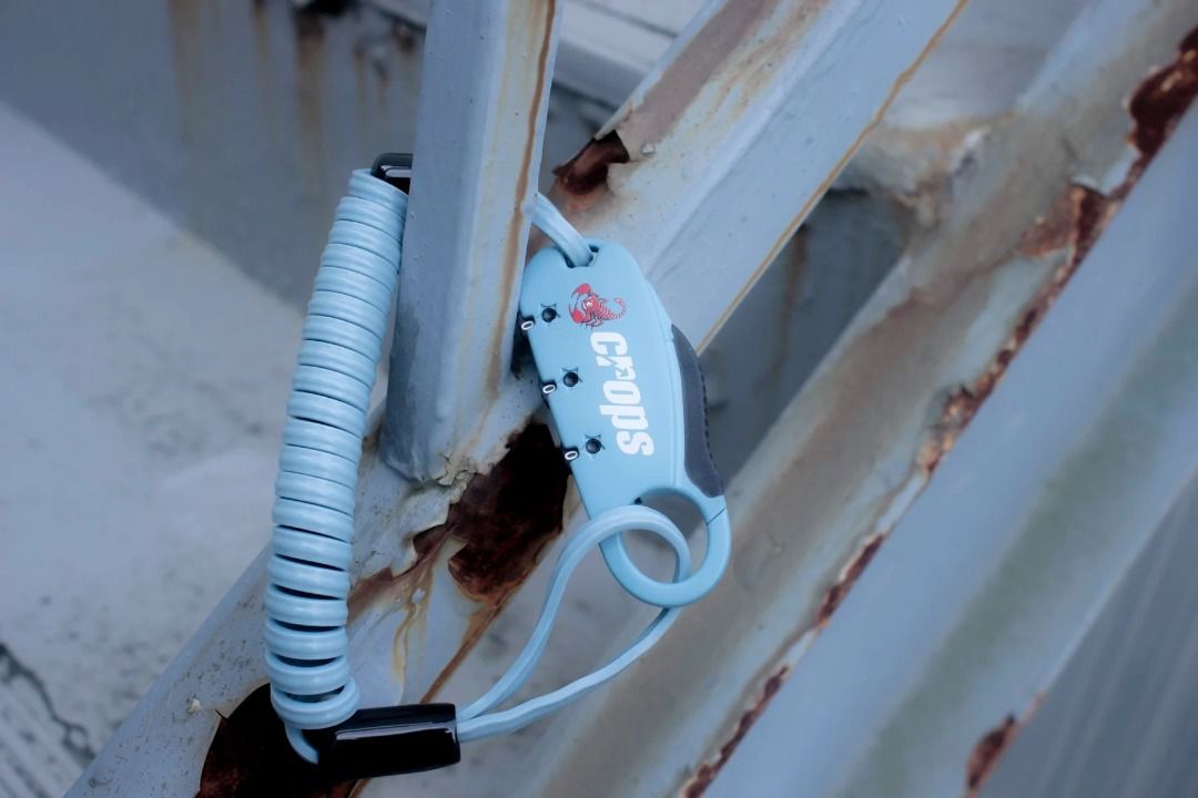 [RIS] Crops QBiro Mini Bike Lock, Sports Equipment, Bicycles & Parts, Parts & Accessories on