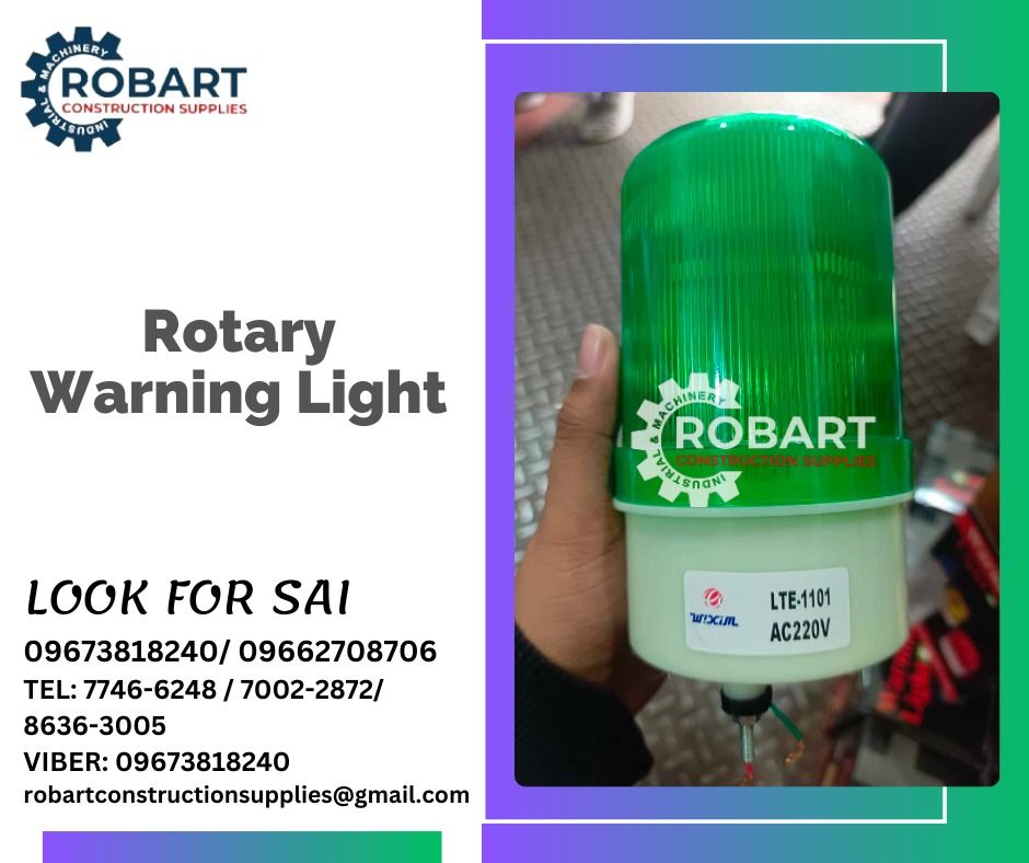 Rotary Warning Light, Commercial & Industrial, Construction Tools ...