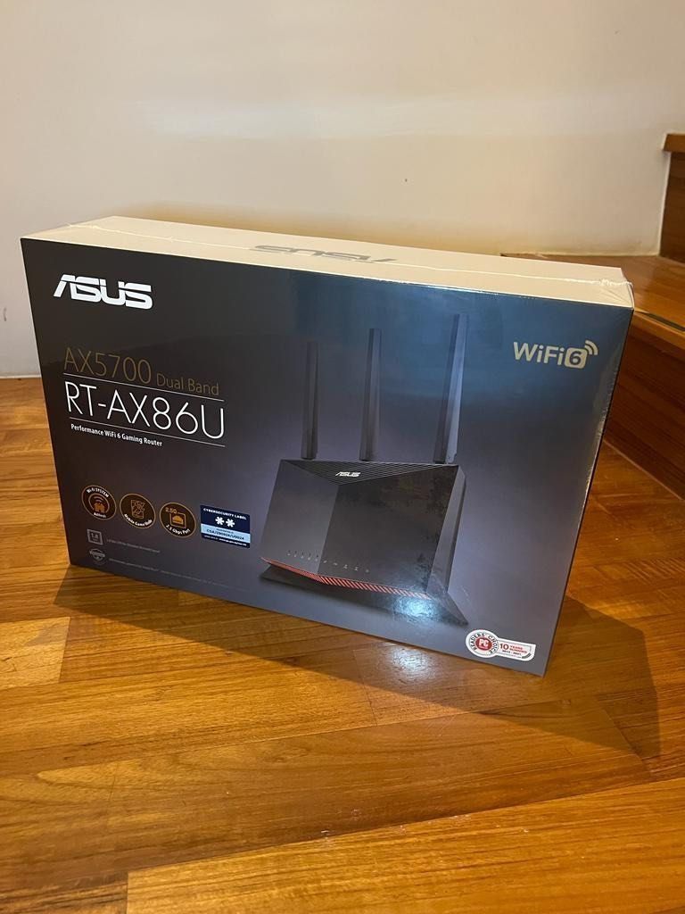 ASUS RT-AX86U Dual Band AX5700 Performance WIFI6 Gaming Router ...