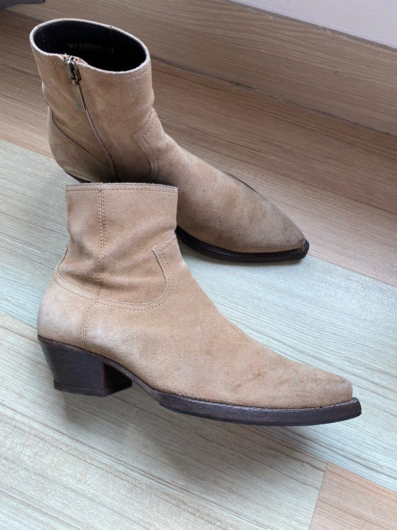 Saint Laurent Lukas Boot Men s Fashion Footwear Boots on Carousell