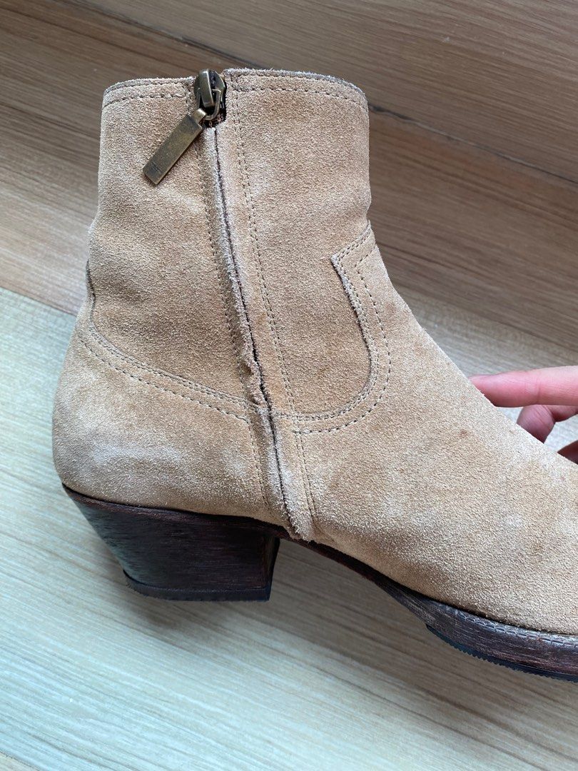 Saint Laurent Lukas Boot Men s Fashion Footwear Boots on Carousell