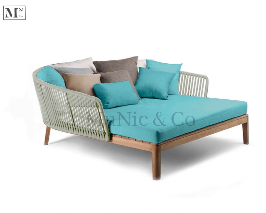 SALINA Outdoor Day Bed in Rope Weave. Customizable Outdoor Sofa ...