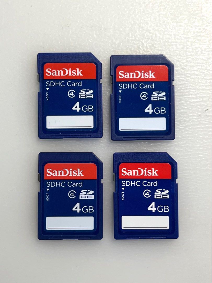 Sandisk SDHC 4GB Card, Photography, Photography Accessories, Other