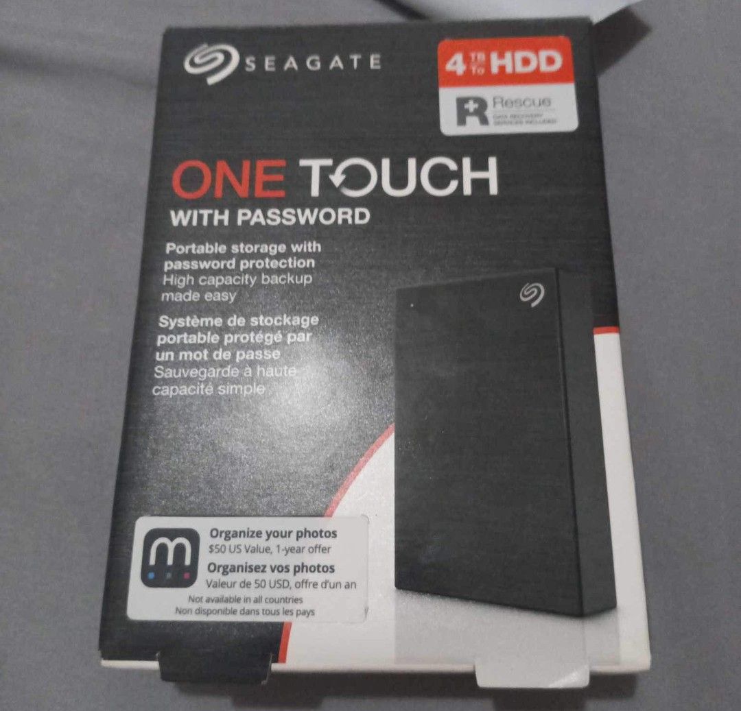 Seagate 4tb external hard drive, Computers & Tech, Parts & Accessories ...