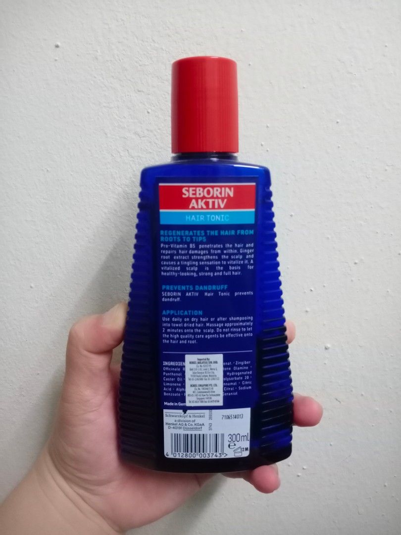 SEBORIN AKTIV HAIR TONIC 300ml Beauty Personal Care Hair on