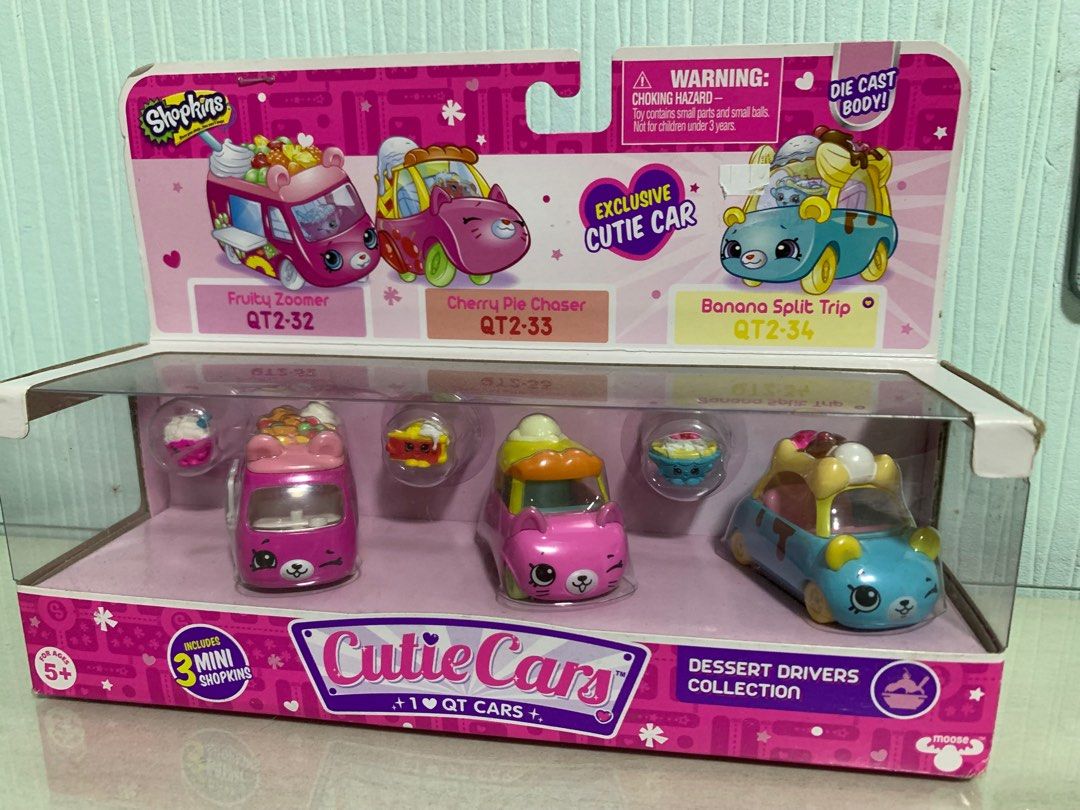 Shopkins Cutie Cars Season QT2-33 Cherry Pie Chaser