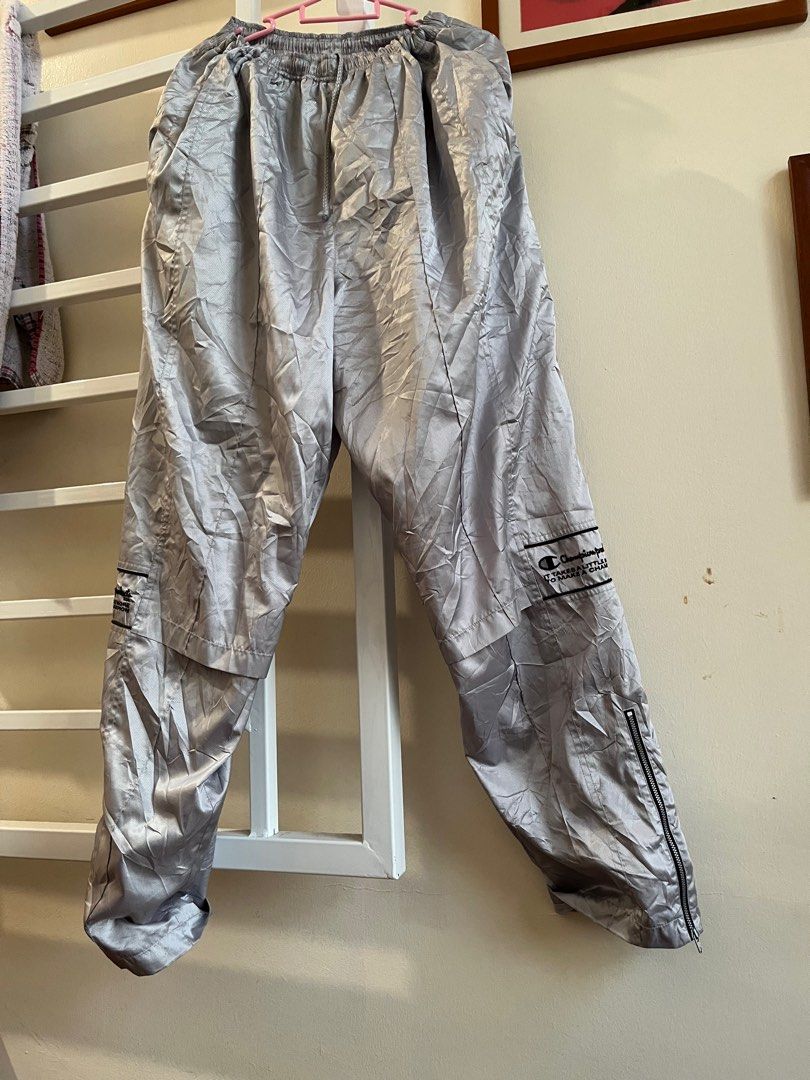 Silver grey champion sweatpants best sale