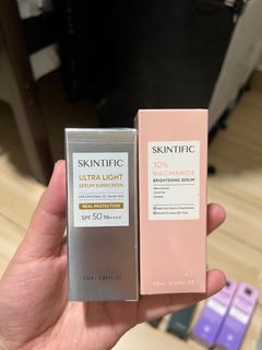 Skintific ultra light serum sunscreen