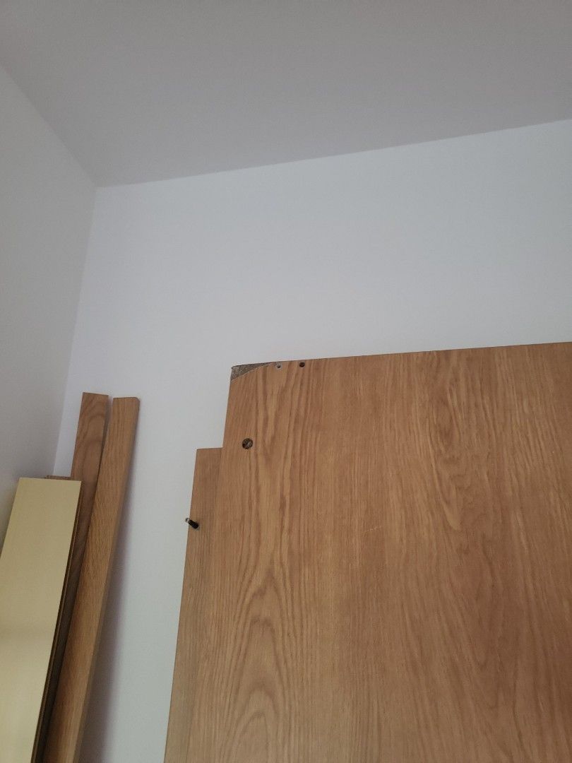 Sliding Door Wooden Wardrobe (Japandi, Nordic, Wabi Sabi), Furniture
