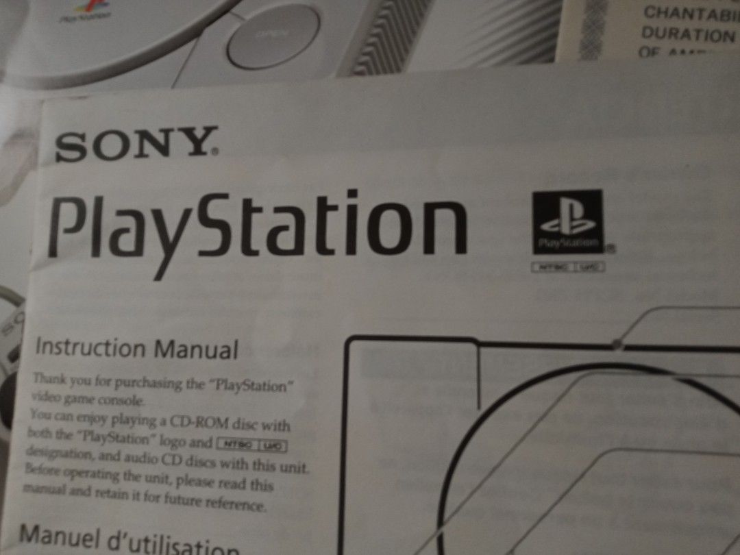 Sony Play Station 1 Manual (Category: PlayStation) located in Cainta. Submitted by belli_phats (Listing ID 1262355264, Image 2). Description: .